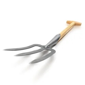 1329 - Vidlička na trvalky - 40 cm jaseňová T-rukoväť
