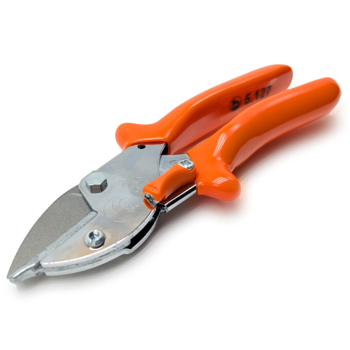 kleine Gartenschere Löwe 5 mit spitzer Klinge für Frauen