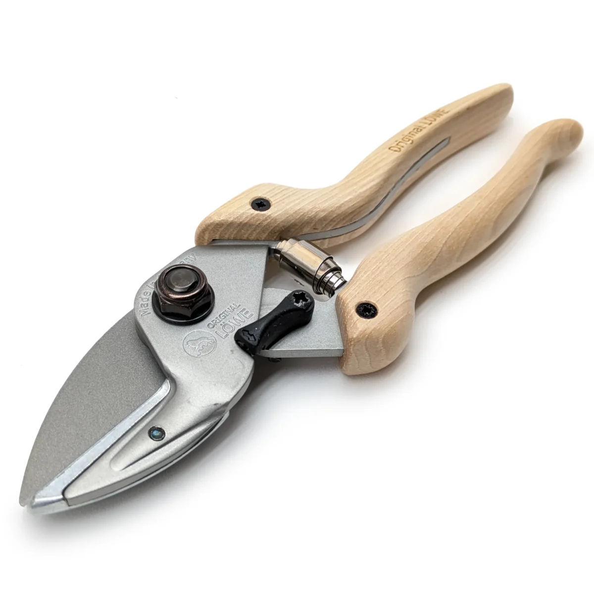 Záhradné nožnice drevené rukoväte hickory