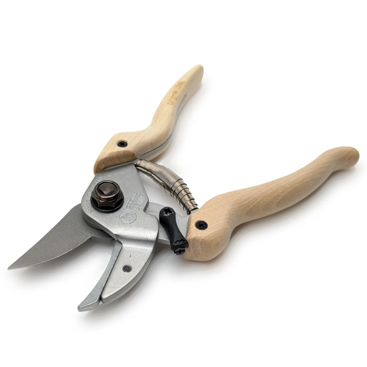 Záhradné nožnice drevené rukoväte hickory