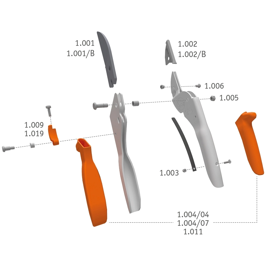 Náhradné diely Löwe lovecké nožnice 1.117